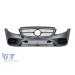 Bumper frontal A Design Line potrivit pentru Mercedes E-Class W213 sedan, S213 break 2016-2019 Performance AutoTuning