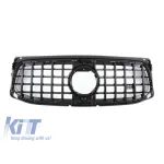 Grilă tip GT cu lac negru potrivită pentru Mercedes GLB X247 2020-2023 Performance AutoTuning