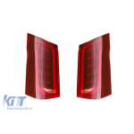 Kit de tuning stopuri LED tip Maybach potrivit pentru Mercedes V-Class W447 2014-2024 cu bază roșie, stânga și dreapta Performance AutoTuning