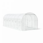 Solar de grădină Leziter 200x300x600 cm, transparent, cadru ranforsat