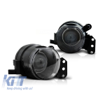 Set de proiectoare cu lentilă tip M technik/M3 potrivit pentru BMW Seria 3 E90/E91 2003-2010 negru, stânga + dreapta Performance AutoTuning