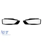 Set de sticlă pentru faruri potrivit pentru Audi A4 B8 2013-2015, stânga și dreapta Performance AutoTuning