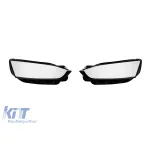 Set de sticlă pentru faruri potrivit pentru Audi A5 2017-2019, stânga și dreapta Performance AutoTuning