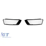 Set de sticlă pentru faruri potrivit pentru Audi Q3 2016-2018, stânga și dreapta Performance AutoTuning