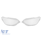 Set de sticlă pentru faruri potrivit pentru BMW Seria 1 F20 2010-2015, stânga și dreapta Performance AutoTuning