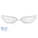 Set de sticlă pentru faruri potrivit pentru BMW Seria 1 F20 2010-2015, stânga și dreapta Performance AutoTuning