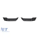 Aditive pentru spoiler tip BRABUS 4x4 cu lumini DRL potrivite pentru bara de protecție frontală A Design Mercedes G-Class W463 1989-2018, necolorat Performance AutoTuning