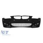 Bumper frontal M5 potrivit pentru BMW Seria 5 E60 sedan, E61 break 2004-2007 cu PDC, cu duze, cu faruri de ceață Performance AutoTuning