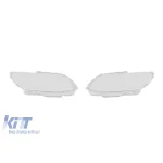 Set de sticlă pentru faruri potrivit pentru BMW Seria 3 E92 2007-2009, stânga și dreapta Performance AutoTuning