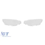 Set de sticlă pentru faruri potrivit pentru BMW Seria 3 F30 2016-2017, stânga și dreapta Performance AutoTuning
