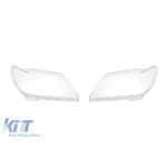Set de sticlă pentru faruri potrivit pentru BMW Seria 7 E65, E66 2005-2008, stânga și dreapta Performance AutoTuning