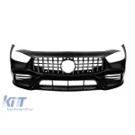 Bumper frontal A Design tip GT63 cu grilă crom/neagră tip GT potrivit pentru Mercedes A Design GT Coupe cu 4 uși după 2019 Performance AutoTuning