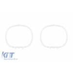 Set de ghiduri de lumină potrivit pentru inel mare pe BMW Seria 1 F20 2010-2019 pentru modelul cu xenon din fabrică, stânga și dreapta Performance AutoTuning