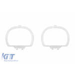 Set de ghiduri de lumină potrivit pentru inel mic pe BMW Seria 1 F20 2010-2019 pentru modelul cu xenon din fabrică, stânga și dreapta Performance AutoTuning