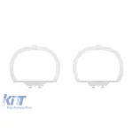 Set de ghiduri de lumină potrivit pentru inel mic pe BMW Seria 1 F20 2010-2019 pentru modelul cu xenon din fabrică, stânga și dreapta Performance AutoTuning