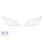 Set de sticlă pentru faruri potrivit pentru BMW Seria 5 E60 sedan, E61 touring 2007-2010, stânga și dreapta Performance AutoTuning