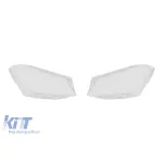 Set de sticlă pentru faruri potrivit pentru Mercedes A-Class W176 2012-2016, stânga și dreapta Performance AutoTuning