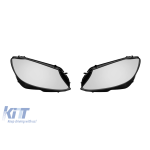 Set de sticlă pentru faruri potrivit pentru Mercedes C-Class W205 sedan, S205 break 2019-2021, stânga și dreapta Performance AutoTuning
