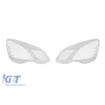 Set de sticlă pentru faruri potrivit pentru Mercedes E-Class W212 2009-2012, stânga și dreapta Performance AutoTuning