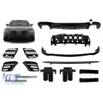 Brabus accesorii potrivite pentru bara de protecție frontală și spate A Design pe Mercedes S-Class W223 după 2020 cu ieșiri de evacuare Performance AutoTuning