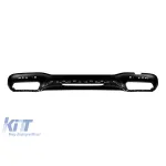Difuzor tip S63 potrivit pentru bara spate A Design pe Mercedes S-Class W222 2017-2019 Performance AutoTuning