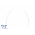 Set de ghiduri de lumină potrivit pentru BMW Seria 5 E60 sedan, E61 touring 2007-2010 pentru modelul cu faruri xenon, stânga și dreapta Performance AutoTuning