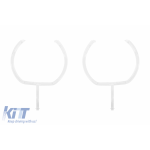 Set de ghiduri de lumină potrivit pentru inel mare pe BMW Seria 4 F32 2013-2016, stânga și dreapta Performance AutoTuning