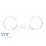Set de ghiduri de lumină potrivit pentru inel mare pe BMW Seria 7 F01, F02 2008-2012, stânga și dreapta Performance AutoTuning