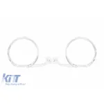 Set de ghiduri de lumină potrivit pentru inel mare pe BMW Seria 7 F01, F02 2008-2012, stânga și dreapta Performance AutoTuning