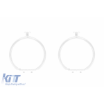 Set de ghiduri de lumină potrivit pentru inel mare pe BMW Seria 7 F01, F02 2013-2015, stânga și dreapta Performance AutoTuning