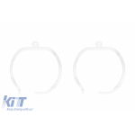 Set de ghiduri de lumină potrivit pentru inel mare pe BMW X3 F25 LCI 2015-2017, stânga și dreapta Performance AutoTuning