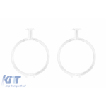 Set de ghiduri de lumină potrivit pentru inel mic pe BMW Seria 7 F01, F02 2013-2015, stânga și dreapta Performance AutoTuning