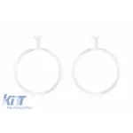 Set de ghiduri de lumină potrivit pentru inel mic pe BMW Seria 7 F01, F02 2013-2015, stânga și dreapta Performance AutoTuning