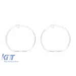 Set de ghiduri de lumină potrivit pentru inel mic pe BMW X1 F48 2016-2020 pentru modelul cu faruri xenon, stânga și dreapta Performance AutoTuning