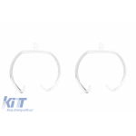 Set de ghiduri de lumină potrivit pentru inel mic pe BMW X3 F25 LCI 2015-2017, stânga și dreapta Performance AutoTuning