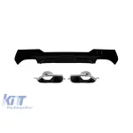 Difuzor tip M Performance Design Design potrivit pentru bara M spate cu capete cromate pentru BMW Seria 4 G22 coupe, G23 cabrio după 2020 -oo--oo- Performance AutoTuning