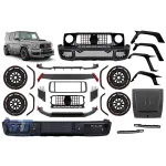 Pachet de design B900 cu adausuri din carbon și jante de 22" potrivite pentru Mercedes G-Class W464 2018-2024 Performance AutoTuning