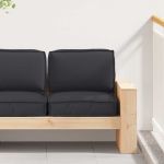 Set de perne pentru palet 2 pcs Negru Material Oxford GartenMobel Dekor