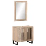 Set mobilier de baie, 2 piese, lemn masiv de mango GartenMobel Dekor