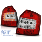 Kit de stopuri LED de tuning potrivit pentru Audi A4 10.2000-10.2004 break, stânga și dreapta Performance AutoTuning