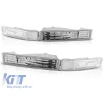 Set de semnale de tuning potrivit pentru farul pentru Honda Prelude 1992-1997 cu bază cromată stânga + dreapta Performance AutoTuning