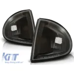 Set de semnalizatoare de tuning potrivit pentru faruri pentru Honda CRX Del Sol 1992-1997 cu bază neagră stânga + dreapta Performance AutoTuning