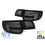 Set de stopuri LED de tuning potrivit pentru Audi A3 8P sportback 2008-2012 bază complet fumurie, stânga și dreapta Performance AutoTuning