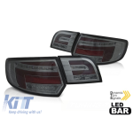 Set de stopuri LED de tuning potrivit pentru Audi A3 8P sportback 2008-2012 bază complet fumurie, stânga și dreapta Performance AutoTuning