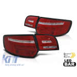 Set de stopuri LED de tuning potrivit pentru Audi A3 8P sportback 2008-2012 roșu alb, stânga și dreapta Performance AutoTuning