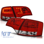Set de stopuri LED de tuning potrivit pentru Audi A4 B7 11.2004-03.2008 break, stânga și dreapta Performance AutoTuning