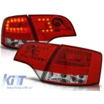 Set de stopuri LED de tuning potrivit pentru Audi A4 B7 11.2004-03.2008 break, stânga și dreapta Performance AutoTuning