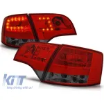 Set de stopuri LED de tuning potrivit pentru Audi A4 B7 11.2004-03.2008 break, stânga și dreapta Performance AutoTuning
