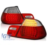 Set de stopuri LED de tuning potrivit pentru BMW E46 04.1999-03.2003 cabrio, stânga și dreapta Performance AutoTuning