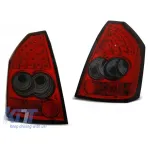 Kit de stopuri LED de tuning potrivit pentru Chrysler 300C 2005-2008 roșu/întunecat, stânga și dreapta Performance AutoTuning